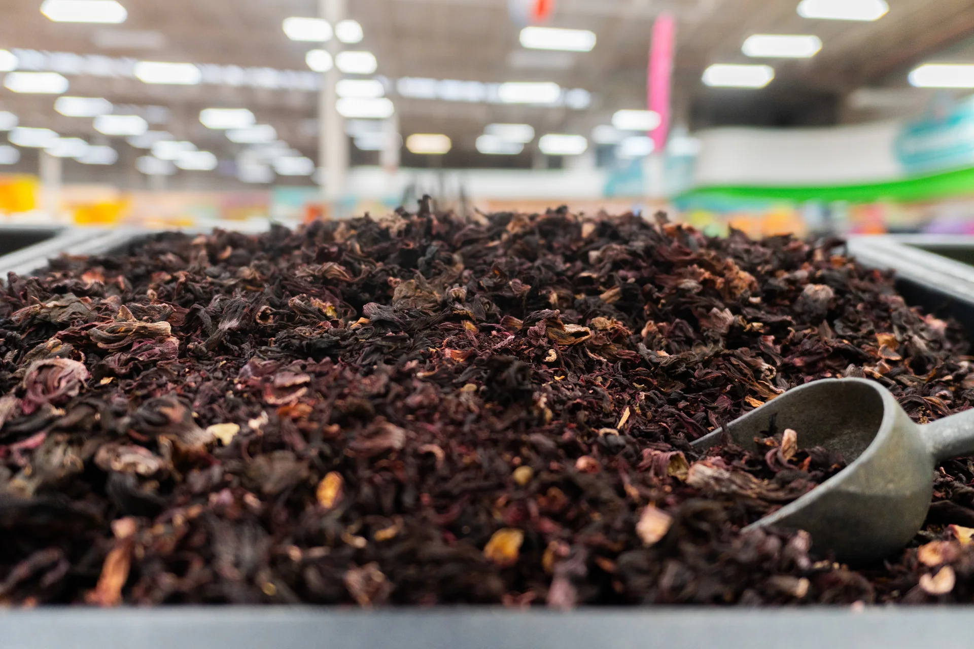 Dried Nigerian hibiscus flowers